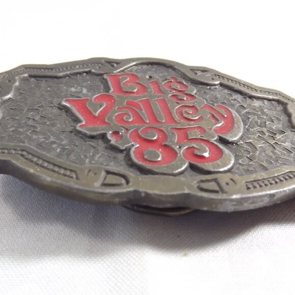 Big Valley '85 Belt Buckle from Craven Jamboree - Picture 2 of 7